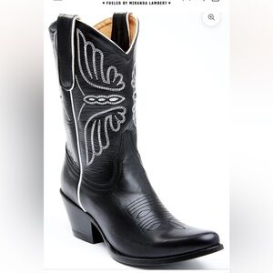 Idyllwind ACES BLACK WESTERN BOOTS - ROUND TOE. Miranda Lambert size 7.5